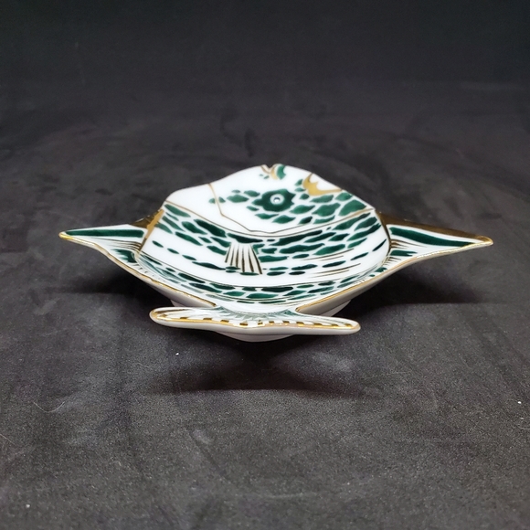 Vintage Lefton Striped Fish Trinket Dish AJ170 - Picture 9 of 9